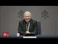 9 October 2024 Briefing-XVI General Ordinary Assembly of the Synod of Bishops