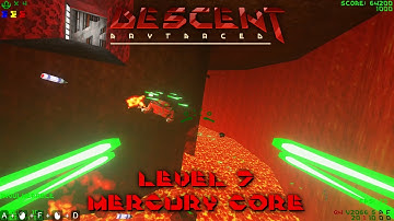 Descent - Raytraced - Level 7 - Mercury Core - Insane Difficulty