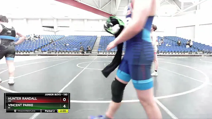 195 Lbs 5th Place Match - Hunter Randall, OH Vs Vi...