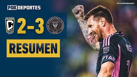 🏆💪 OTRO TÍTULO PARA LIONEL MESSI | Columbus Crew 2-3 Inter Miami | HIGHLIGHTS | MLS 2024