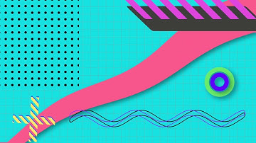 Blue Geometric pattern and background. moving shape abstract.