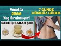 7 GÜNDE 10 KİLO VERDİREN VÜCUTTA GRAM YAĞ BIRAKMADAN CAYIR CAYIR YAKAN KÜR