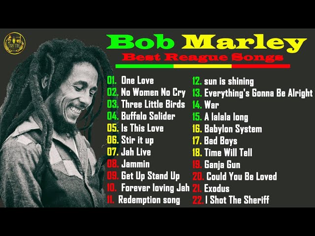 Bob Marley Bests Greatest Hits Reggae songs 2024 ( Full Album Mix of Bob Marley Best Songs ) class=