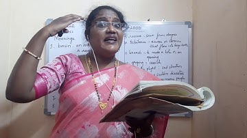 IX CLASS ENGLISH UNIT:5. A HAVOC OF FLOOD