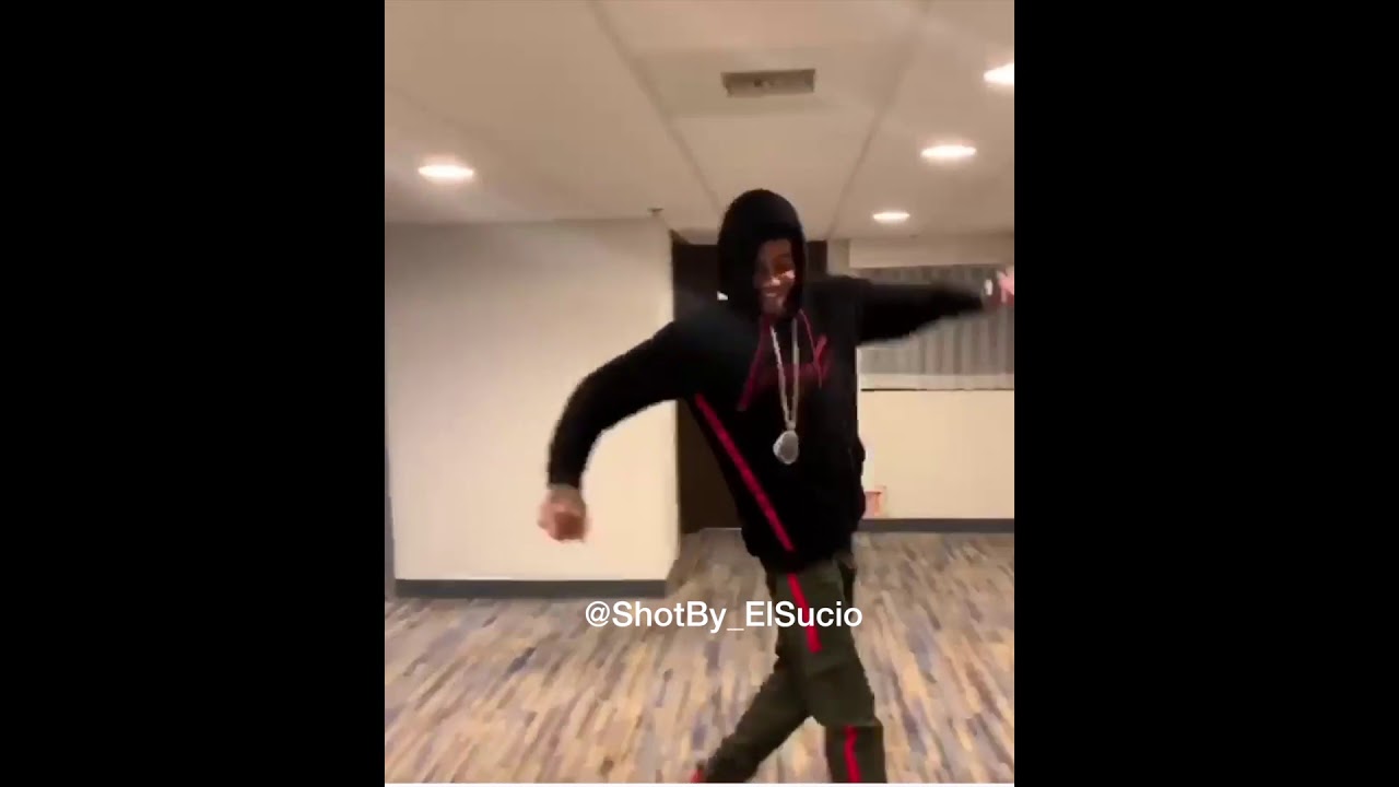 Blueface dancing to Spanish songs YouTube