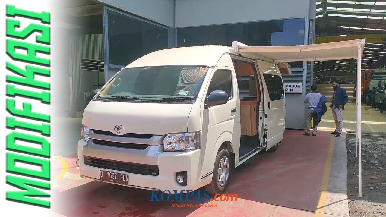 Piknik Lebih Seru Pakai Campervan Hiace Youtube