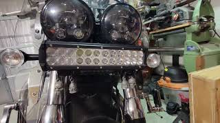 Triumph Thunderbird passing lane light bar alternative
