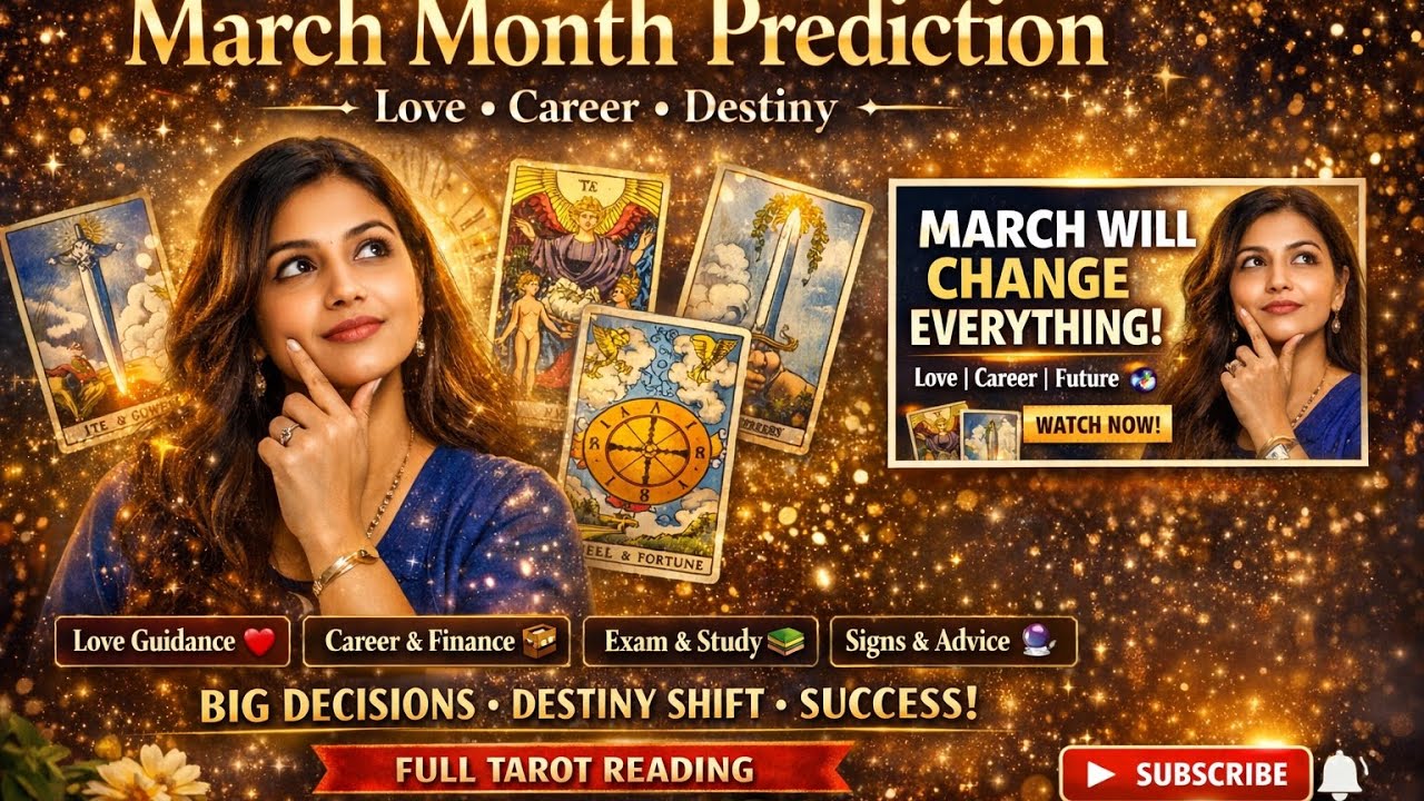 💫 Wheel of Fortune Activated!🥰March Prediction Tarot|Love | Career | Future 🔮
