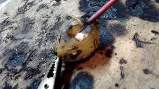 Flyback transformer + little ballast. INSANO MENOZIN (2017)