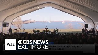 Maryland leaders honor victims, first responders of Key Bridge collapse