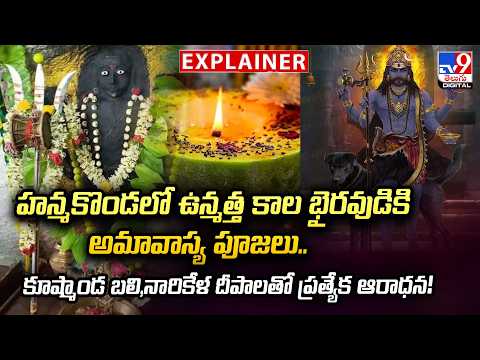 Explainer : ఉన్మత్త కాల భైరవుడికి అమావాస్య పూజలు.. కూష్మాండ బలి, నారికేళ దీపాలతో ప్రత్యేక ఆరాధన!-TV9 - TV9