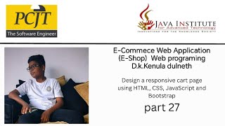 E-Shop Project | Part 27 | Web Programing 1 | Java Institute
