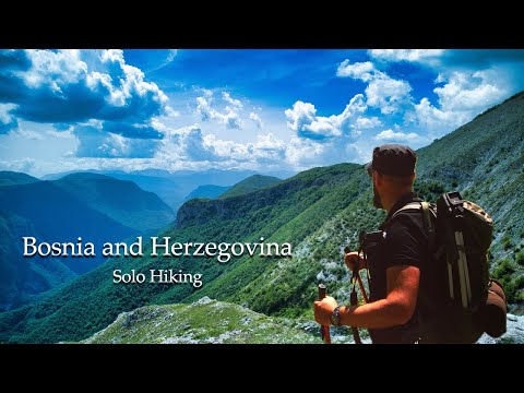 Solo Backpacking Deep into The Mountains || Solo Hiking || Bjelasnica