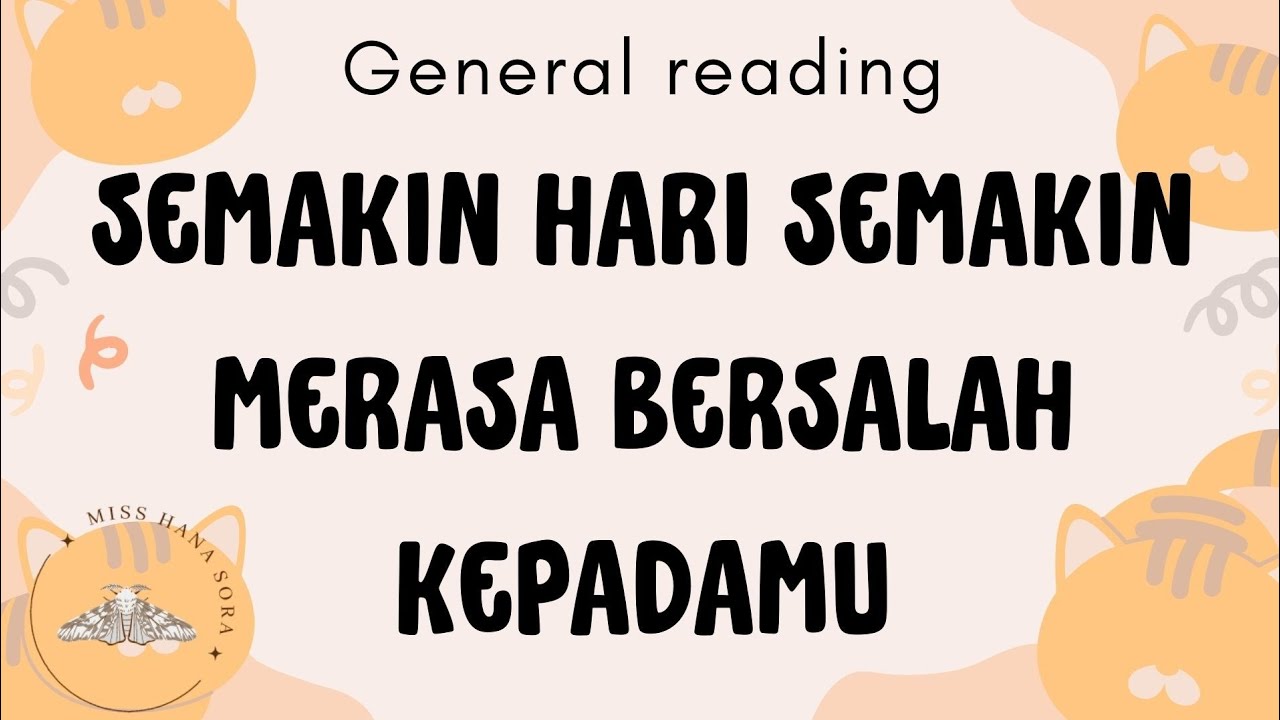SEMAKIN HARI SEMAKIN MERASA BERSALAH KE KAMU😟💔