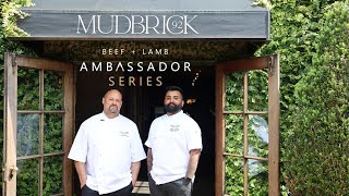 Ambassador Series Dinner Mrinal Ghosal And Mat Mclean At Mudbrick Vineyard