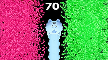 SNAKE IO🐍KING BLU NIMBUS SNAKE🐍VS 1000 PRO GIANT SNAKES🐍EPIC SNAKEIO GAMEPLAY #snakegame #games