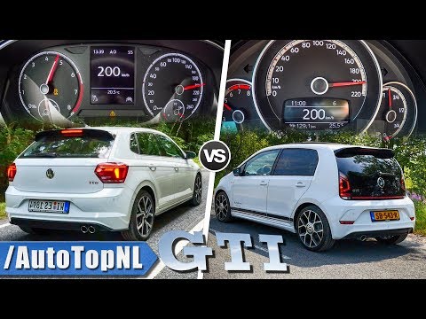 VW UP GTI vs POLO GTI | ACCELERATION POV & SOUND by AutoTopNL
