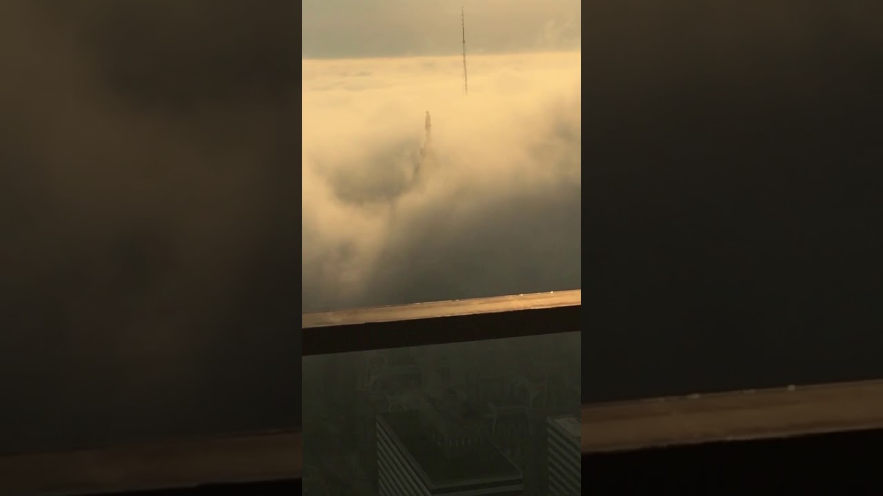 William penn over looking the city. Shot from the Comcast center.