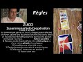 Règles du jeu &quot;ZUCO&quot;