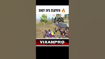 1v3 Clutch 🔥#bgmi #pubgmobile #shortvideo #viralvideo #bixiop #viralshort