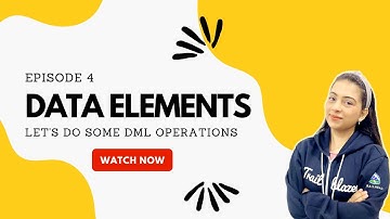 EP 04 | DATA ELEMENTS 📈| Let