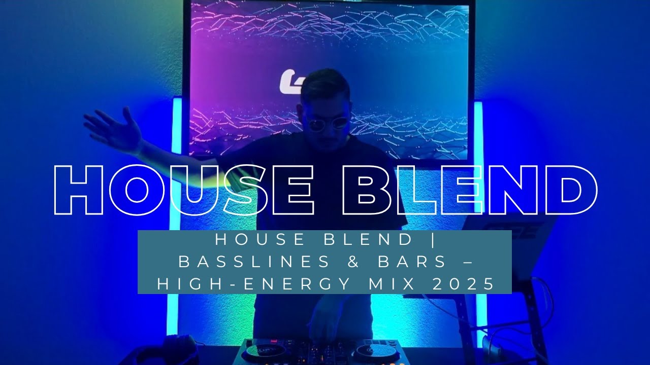 House Blend | Basslines & Bars – High-Energy Mix 2025
