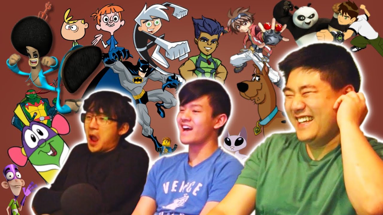 Reacting to Old Cartoon Intros from our Childhoods! (ft. Darren and Ben)