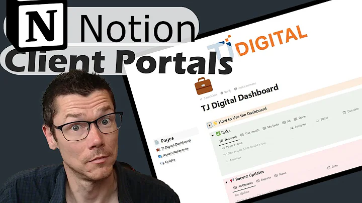How I Built My Notion Client Portal & Task Management Dashboard [FULL WALKTHROUGH]