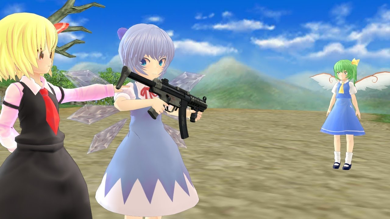 A casual day. [Touhou MMD]