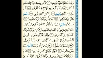 القرآن الكريم صفحة رقم 497 برواية الدوري عن الكسائي  القارئ مفتاح السلطني