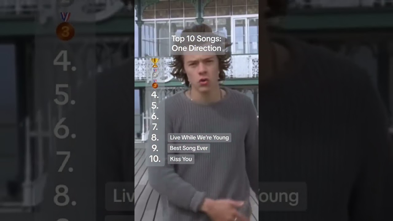 Top 10 One Direction Songs 🔥 Let us know if you disagree 