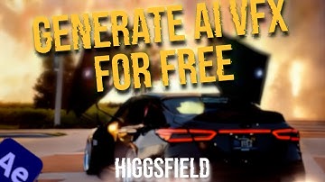 Make Explosions with AI & After Effects - Use Higgsfield for FREE