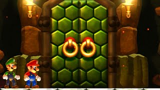 New Super Mario Bros U Co-Op Walkthrough - World 8 - Peachs Castle (2 Player)