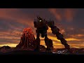 Power Rangers Dino Thunder(T-rex megazord) | Blender Animation