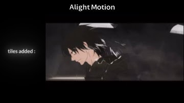 Sh9ne Motion Detect Effect Tutorial | Alight Motion Tutorial