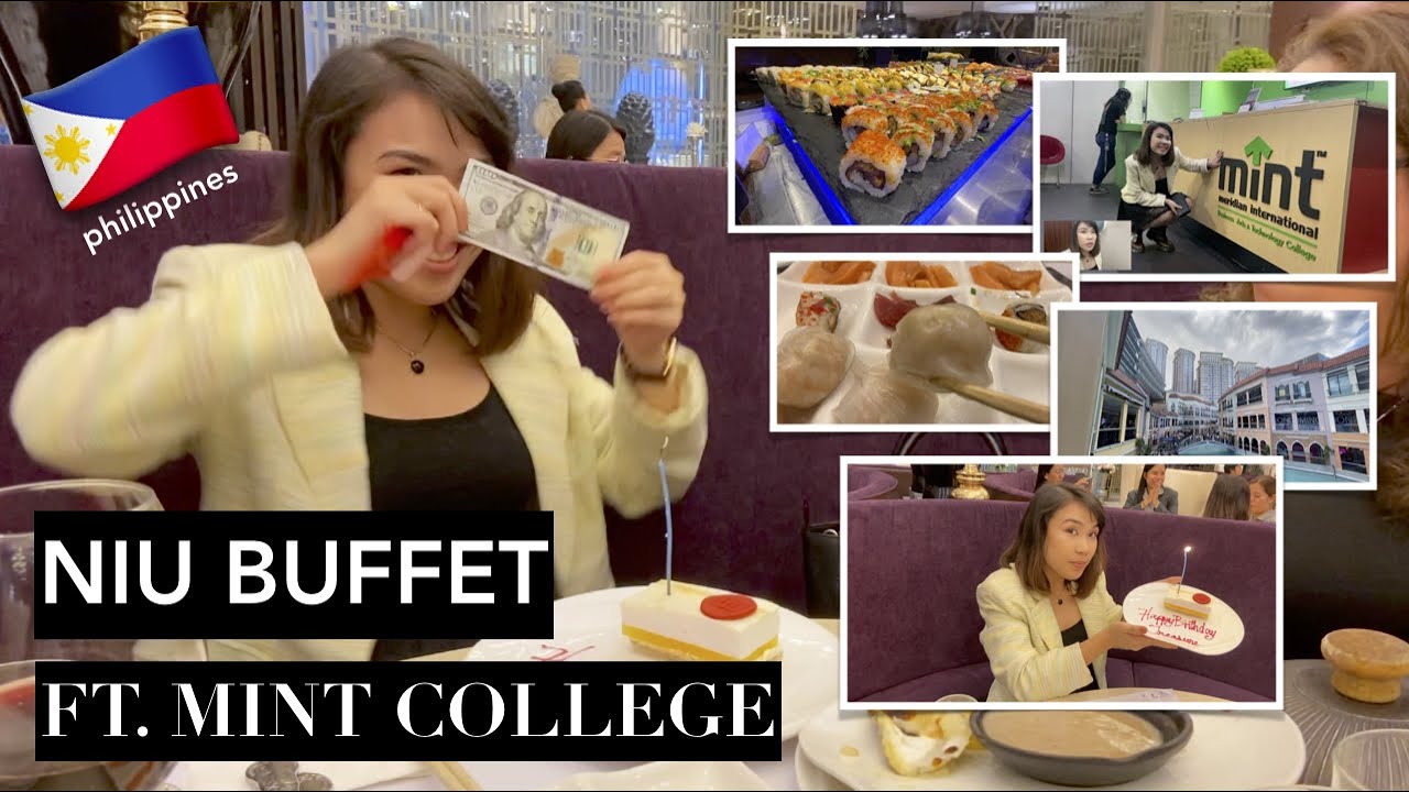 BIRTHDAY & BUFFET • ft. NIU and MINT College • SM Aura • Taguig Philippines YouTube