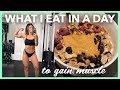 What I Eat In A Day To Grow Muscle