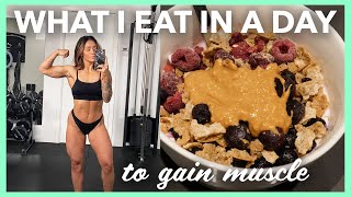 What I Eat In A Day To Grow Muscle