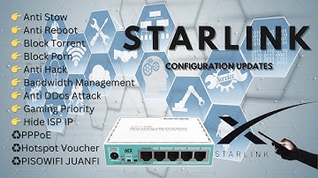 STARLINK MIKROTIK FILTERING UPDATE