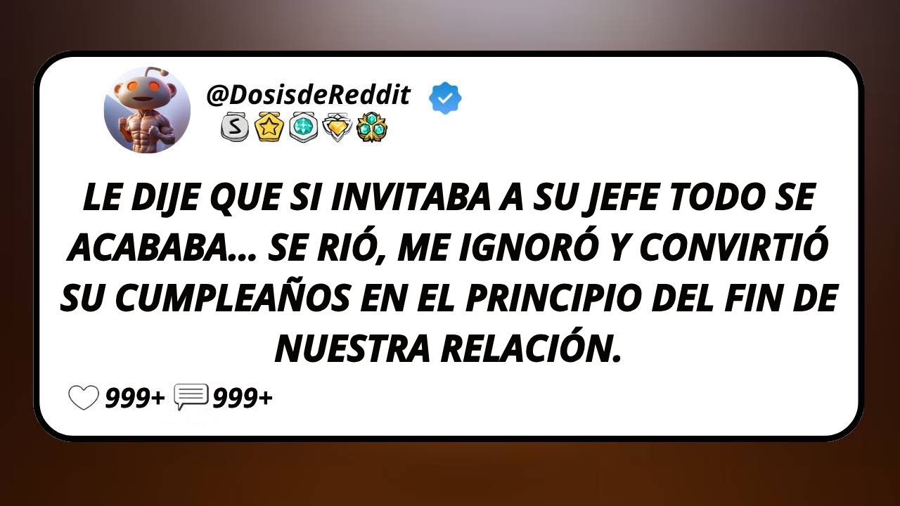 Le Dije Que Si Invitaba A Su Jefe Todo Se Acababa… Se Rió, Me Ignoró Y Convirtió Su Cumpleaños En...