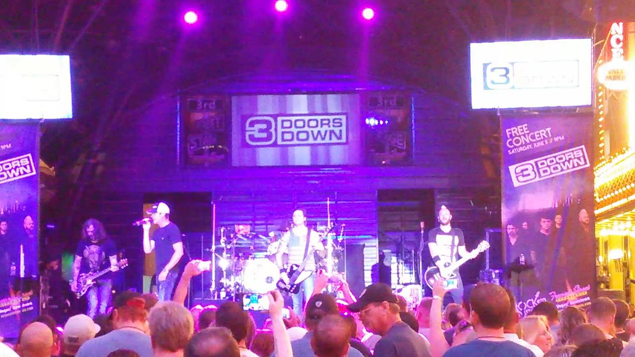 3 Doors Down Drummer & I from same place YouTube