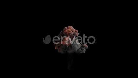 Small Puffy Explosion on Transparent Background | Motion Graphics - Envato elements