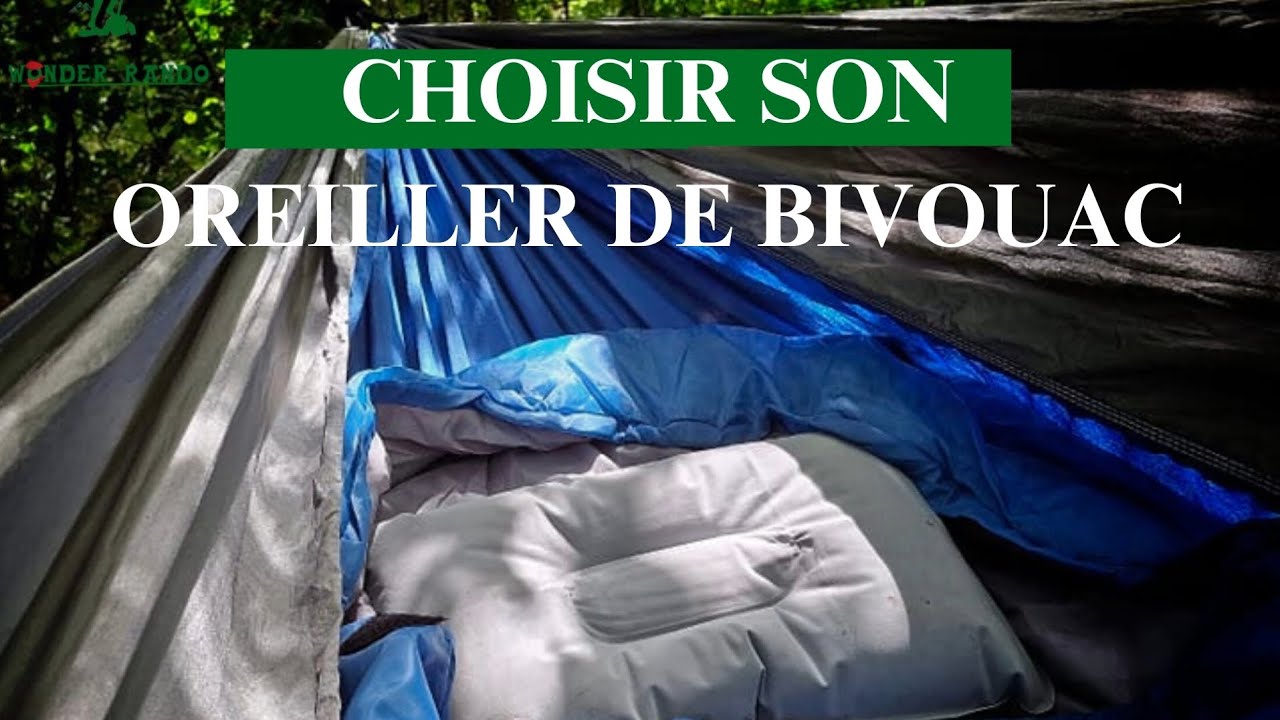 quel oreiller gonflable ultraleger en bivouac