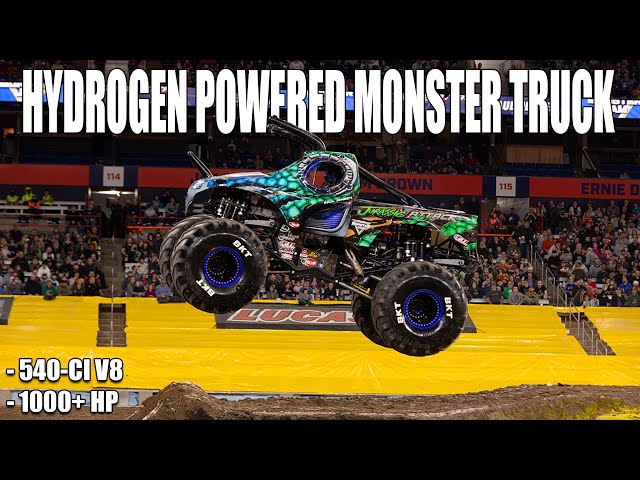 The Hydrogen-Powered Beast: A 540Ci V8 Hydrogen Monster Truck