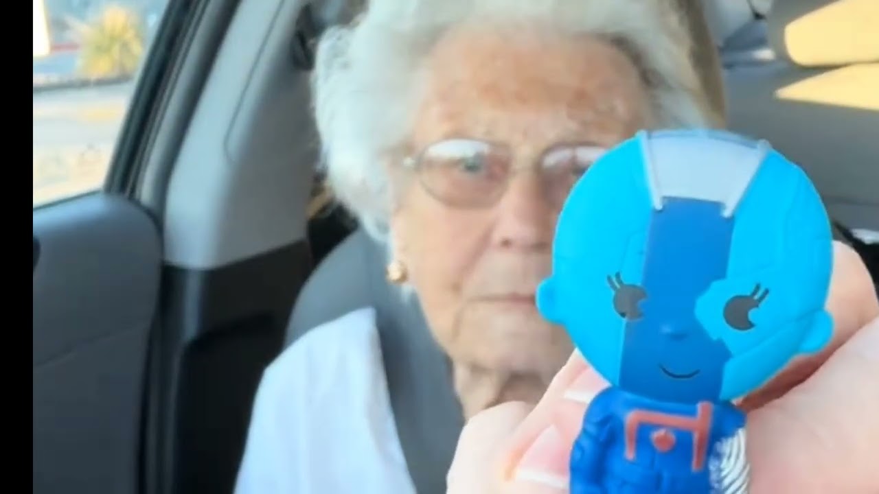 Mom is at the happy places