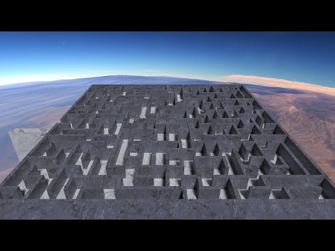 Hidden maze - 3D animation