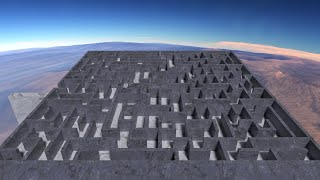 Hidden maze - 3D animation
