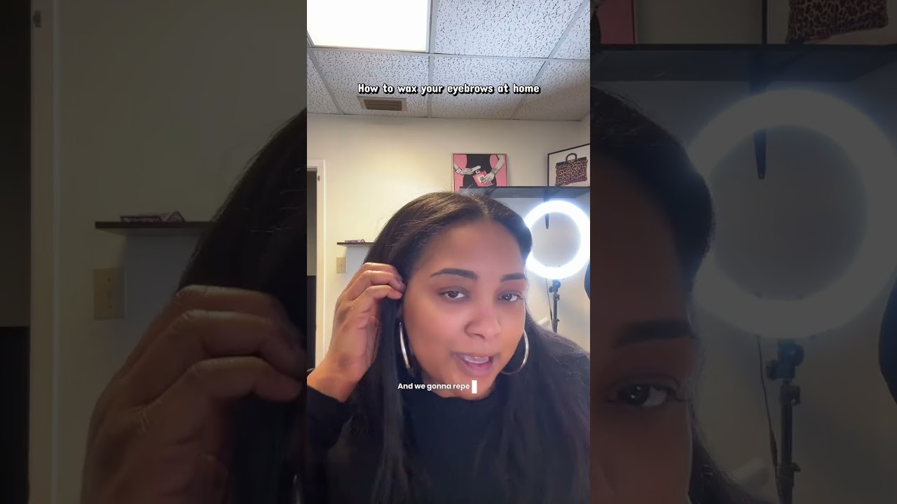 HOW TO WAX EYEBROWS AT HOME USING GIGI WAX KIT FROM SALLY BEAUTY 