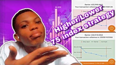 BINARY.COM HIGHER/LOWER VIX75 TRADING STRATEGY | New Version 99% Accuracy