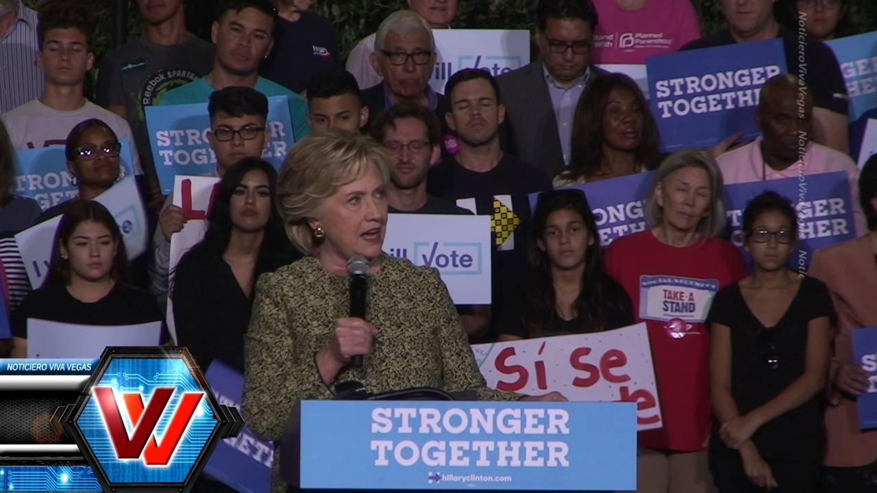 Hillary Clinton - Nevada Democratic Party Rally - YouTube